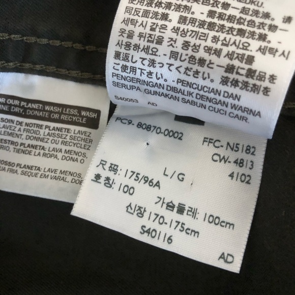 LEVI’S LRG COTTON KHAKI CANVAS CASUAL SLIM-FIT JACKET (VGUC) *** PLS READ *** - Picture 8 of 8